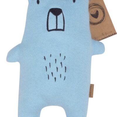 Maznáčik, dekoracia pre bábätká Z&Z Midi Bear 36 cm, modrý