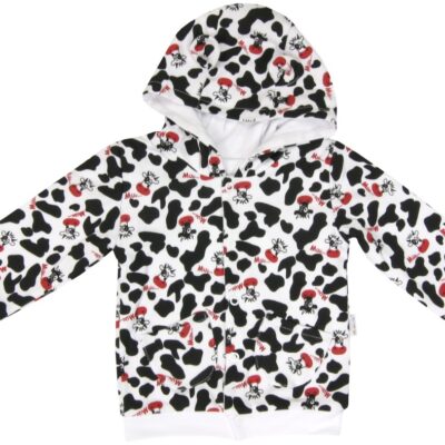 Mikina s kapucňou MAMATTI Kravička