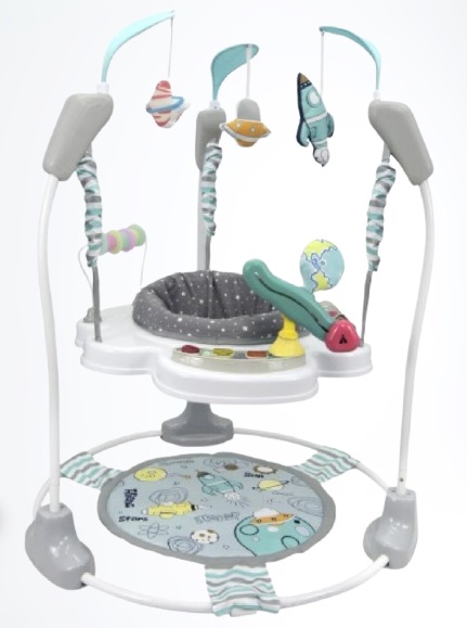 Moni: Detské skákadlo Bon Voyage (modré)