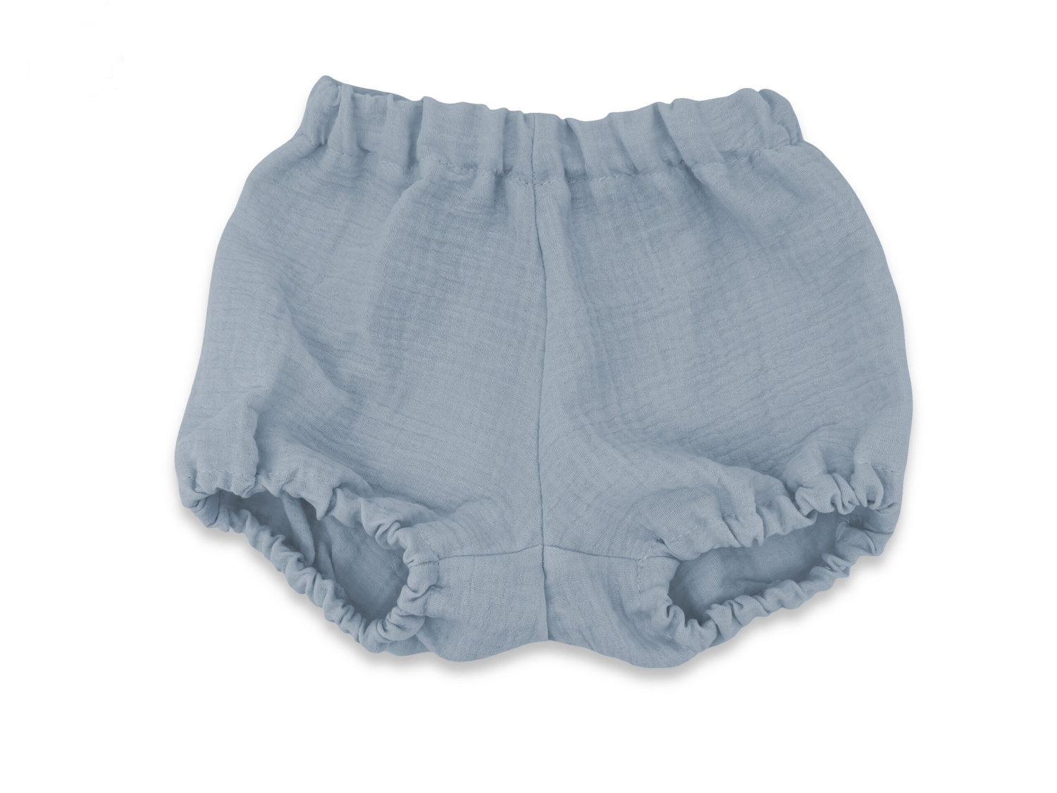 Mušelínové kraťasky NATURE - jeans, veľ. S, 0-12m