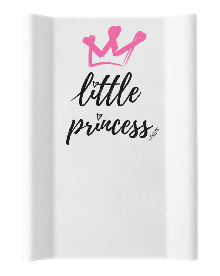 Nellys: Prebaľovacia podložka Princess (tvrdá, biela)