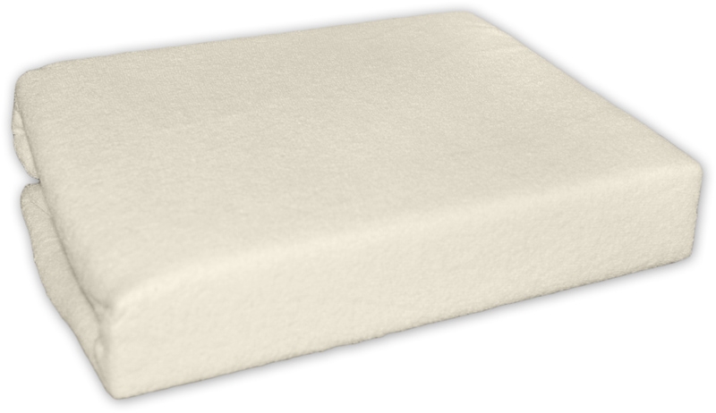 Nepremokavé froté prestieradlo 75x35 (ecru)