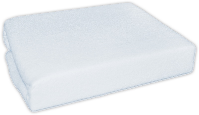 Nepremokavé prestieradlo (120x60) - sv. modré