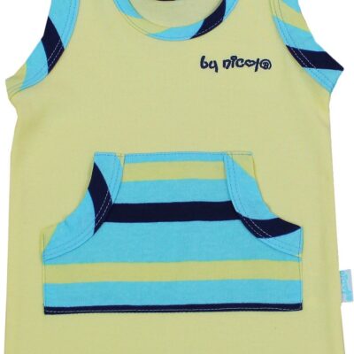 Nicol Košieľka na ramienko, tílko vel. 80 - LEVÍK, žltá