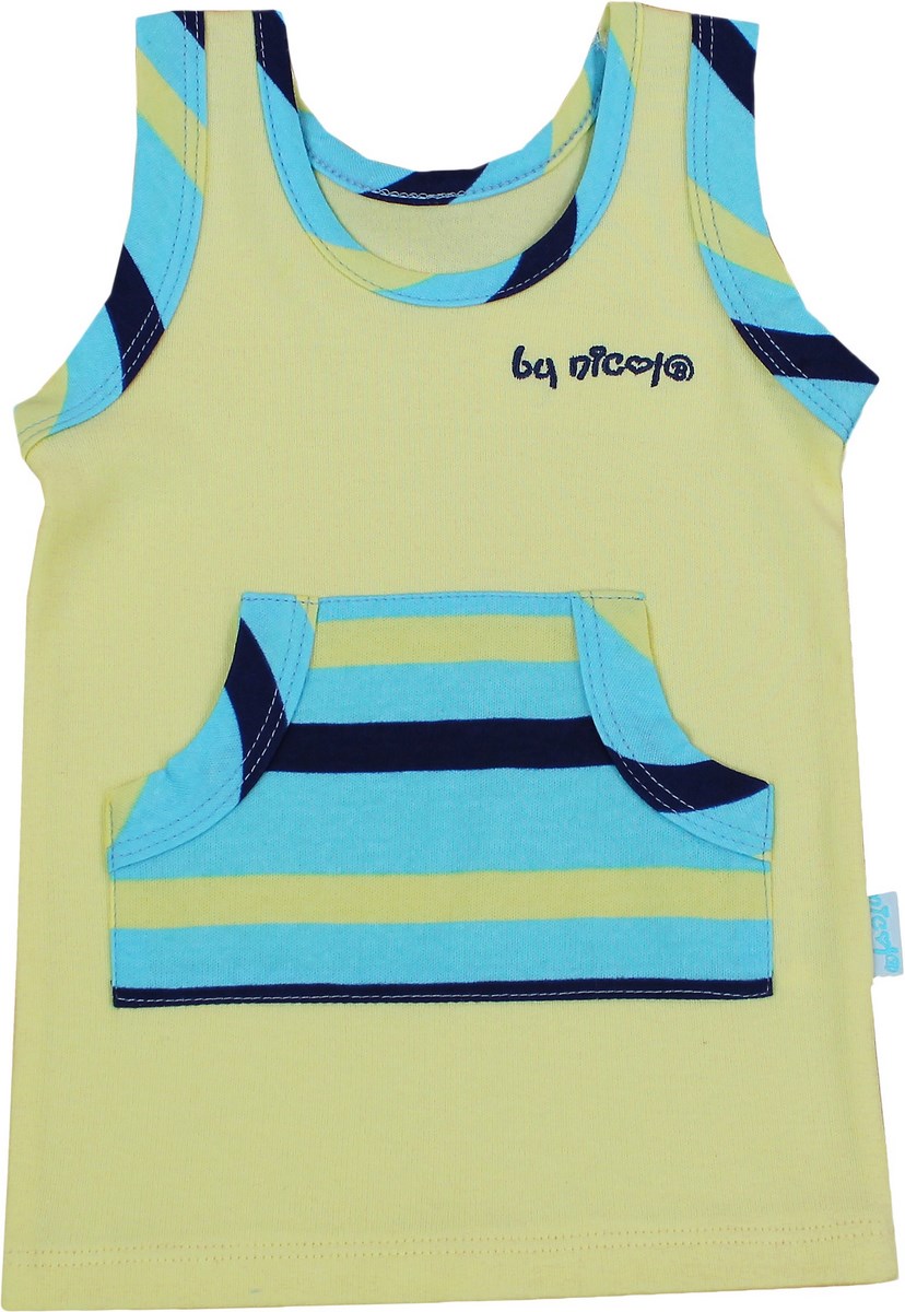 Nicol Košieľka na ramienko, tílko vel. 98 - LEVÍK, žltá