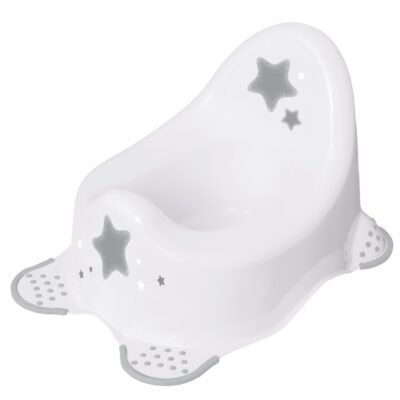 Baby Star: Nočník s protišmykom (biely)