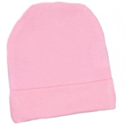 Novorodenecká čiapočka - sv. ružová