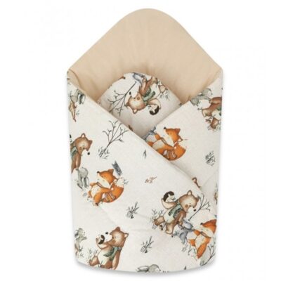 Novorodenecká zavinovačka, bavlna, Friends time - latte