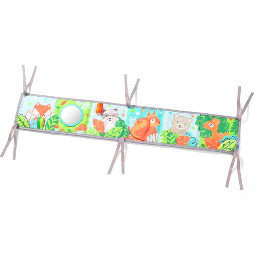 Obojstranná textilná knižka Friendly Forest