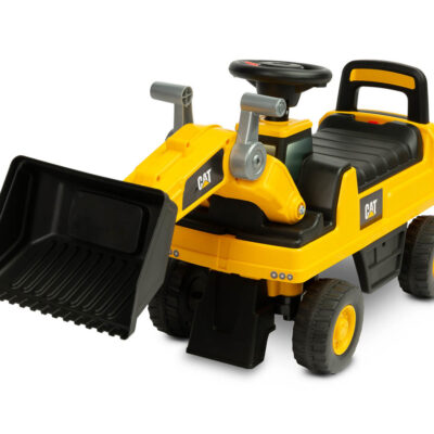 Odrážadlo, nakladač CAT, žlté