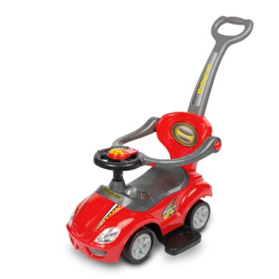 Odrážadlo Race Car 2v1 so zvukom - červené