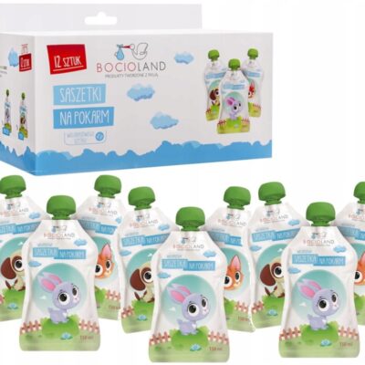 Opakovane použiteľné vrecká na jedlo 150ml (12ks)