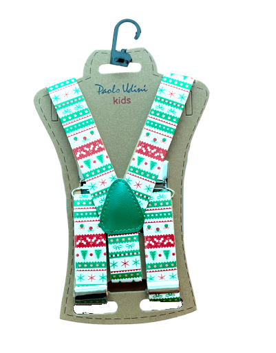 Paolo Udini: Detské traky (vianočné, zelené, 80/98)