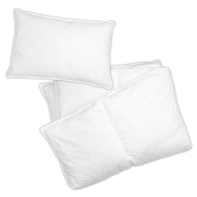 Perová perinka a vankúšik, 2D do postieľky