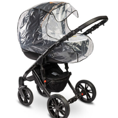 Pláštenka na hlboký kočík, univerzálna, transparentná