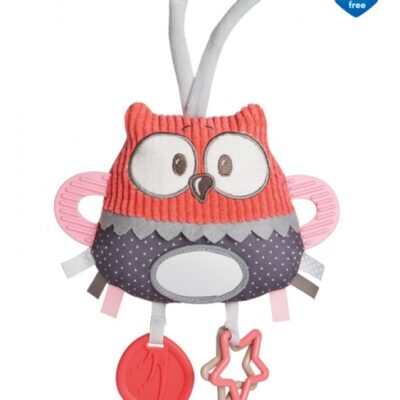 Canpol Babies: Edukačná hračka Sova (korálová)