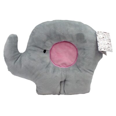 Plyšový vankúšik Sloník (sivý)