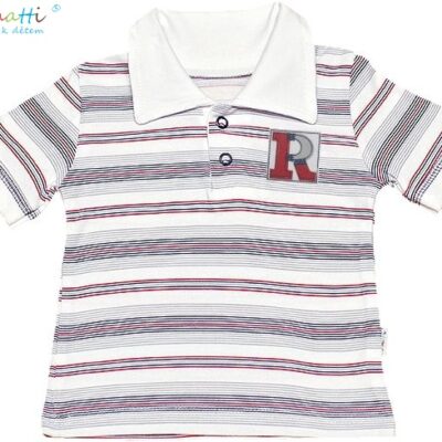 Polo tričko kr.rukáv Mamatti - Písmenká, vel. 68