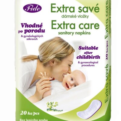 FIDE: Popôrodné vložky – extra savé