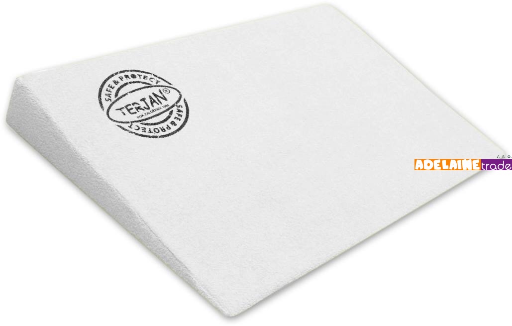 Biely poťah na klin (60x36 cm)