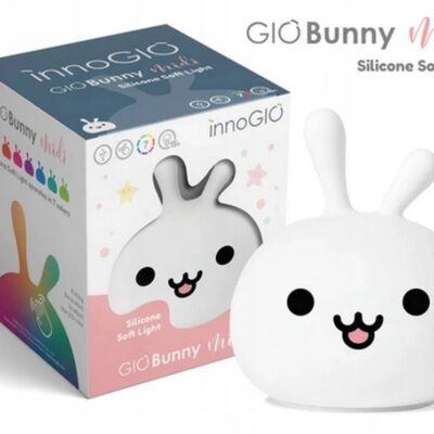 Prenosná silikónová lampička: Bunny