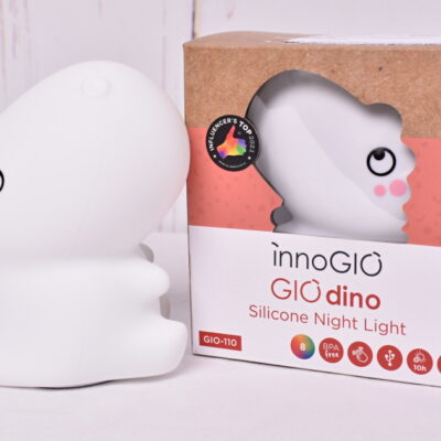 Prenosná silikónová lampička: Dino