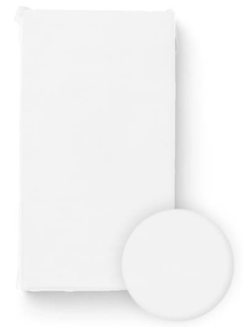 Prestieradlo do postieľky, bavlna, biele, 120 x 60 cm