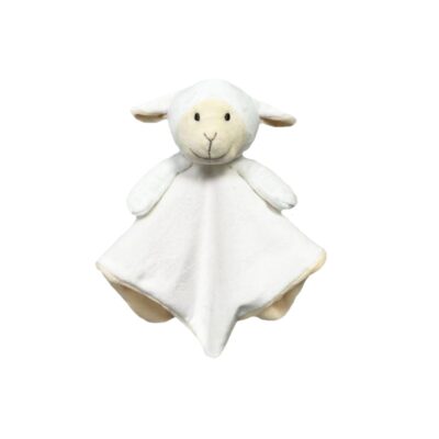 Prítulníček, maznáčik Ovečka - béžová/smotanová