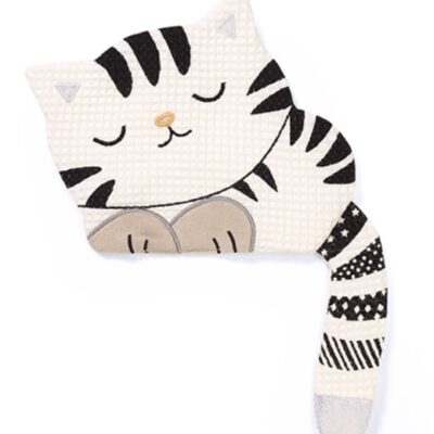 Prítulníček, maznáčik/šustík Mačka, Kitty, 17,5 x 15 cm