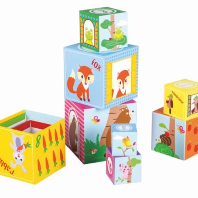 Pyramída z kociek: Les