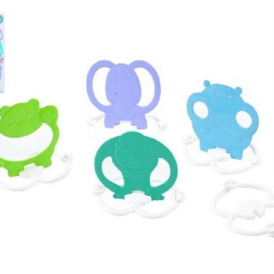 Reťaz na kočík/postieľku: Zvieratká (plast)