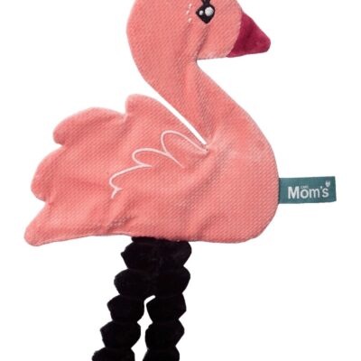 Roztomilý maznáčik LABUŤ (velvet ružová)