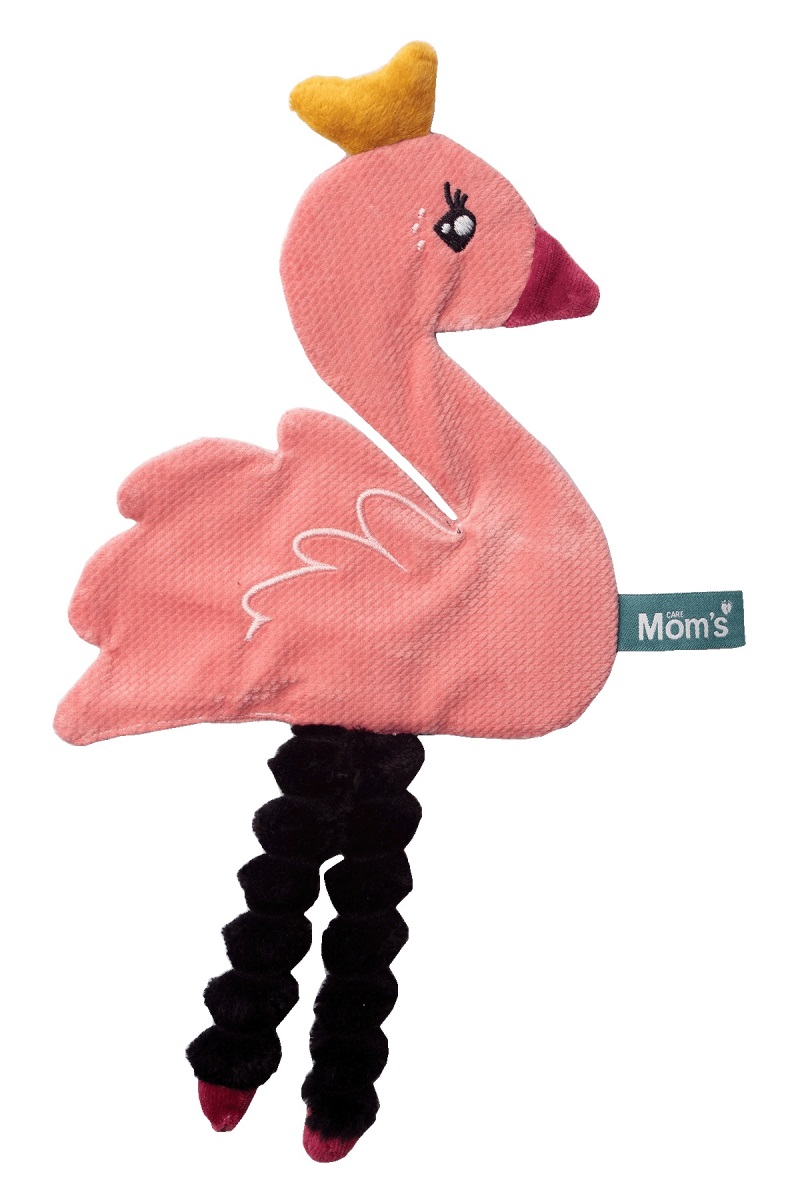 Roztomilý maznáčik LABUŤ (velvet ružová)