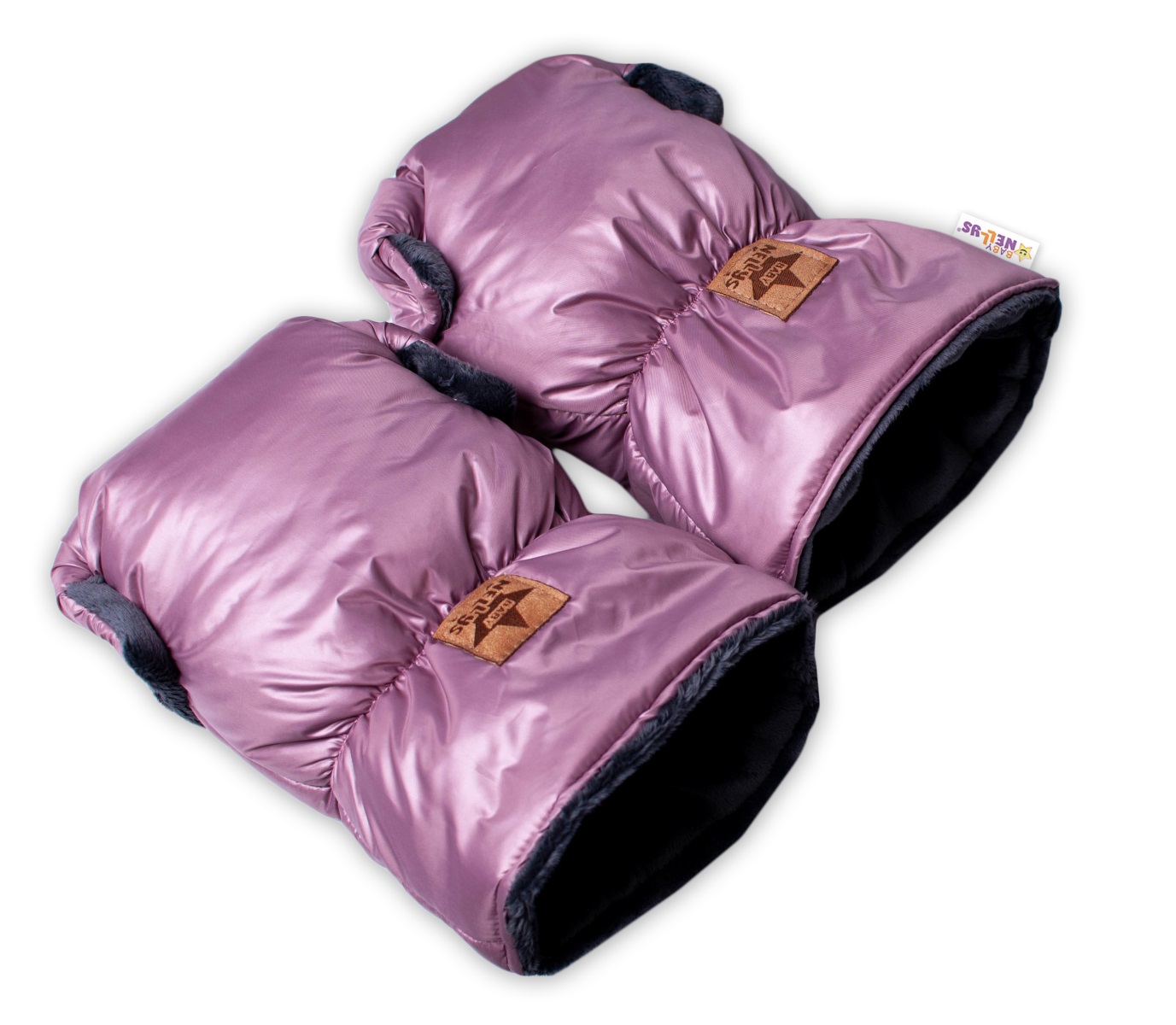 Baby Nellys: Rukávnik DUO ku kočíku (orgovánový)