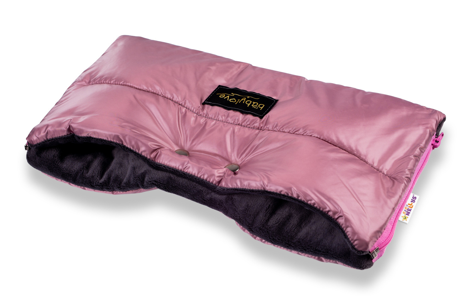 Baby Nellys: Rukávnik STYLE (púdrová ružová)
