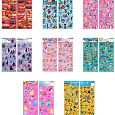 Samolepky (2 listy 15x35 cm)