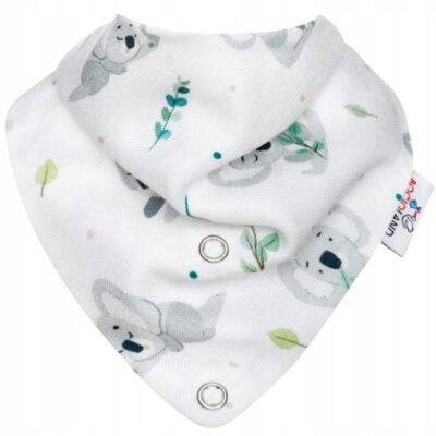 Šatka s hryzátkom Koala (biela)