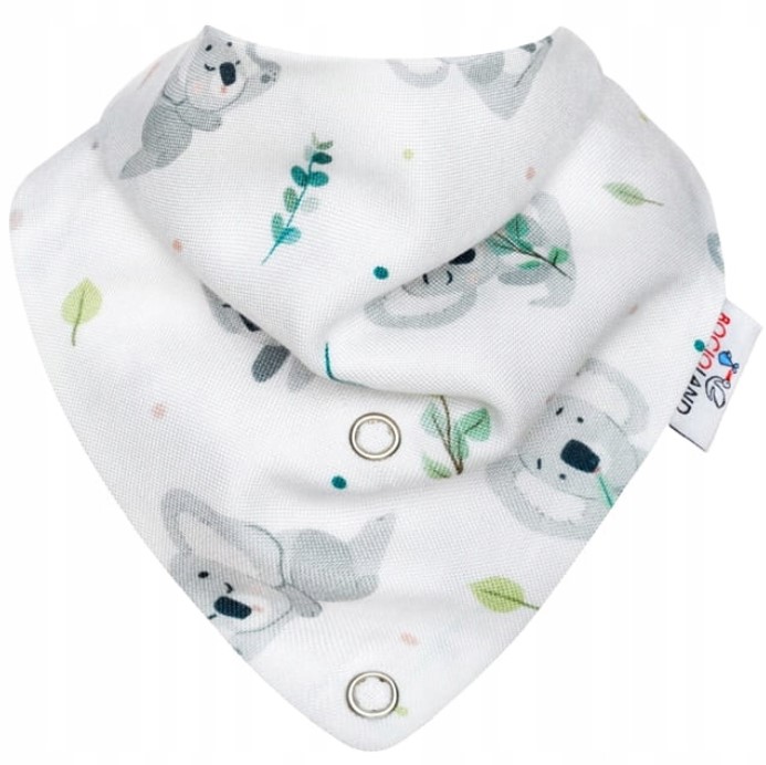 Šatka s hryzátkom Koala (biela)