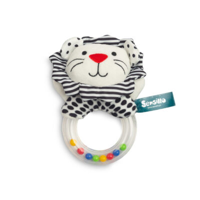 Senzorická hrkálka black&white - Levík