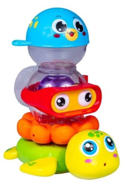 Smily Play: Veselá pyramídka do kúpeľa Zvieratká