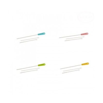 Akuku: Štetce na slamky (3ks, mix farieb)