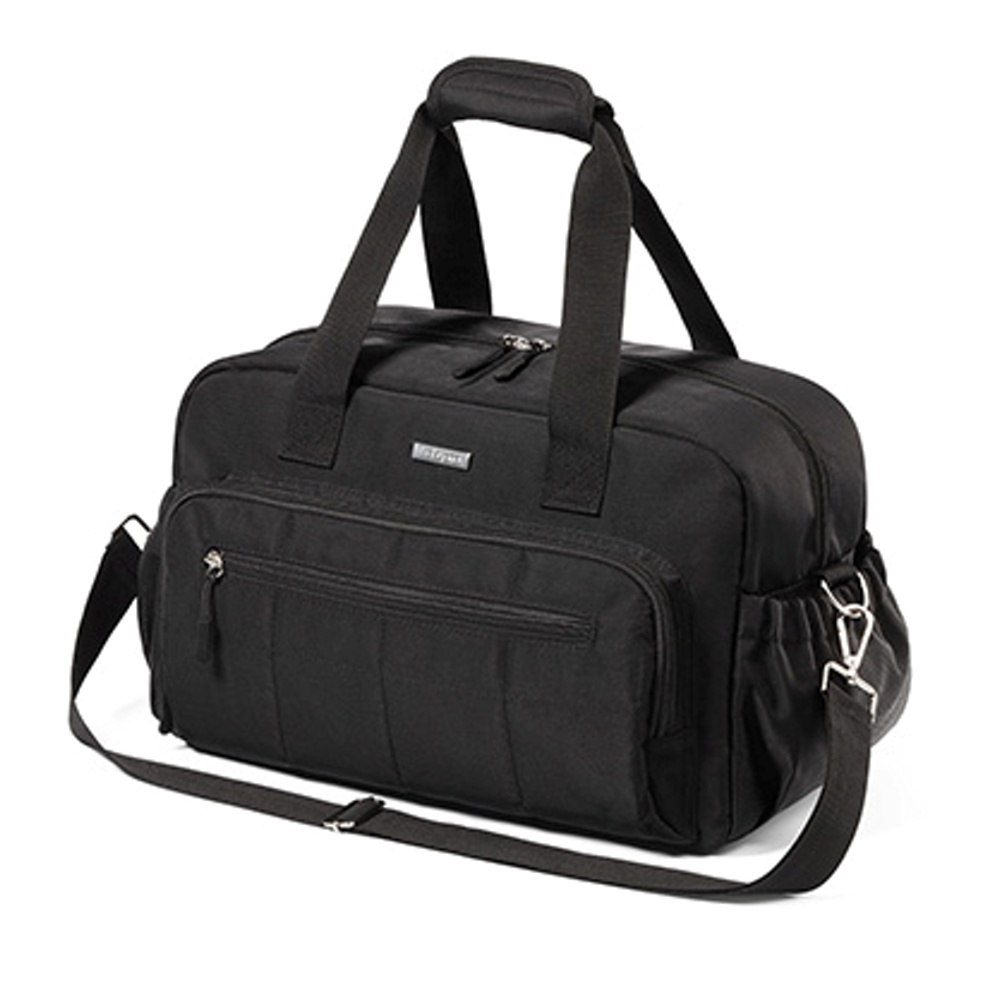 Štýlová cestovná taška nielen ku kočíku - čierna