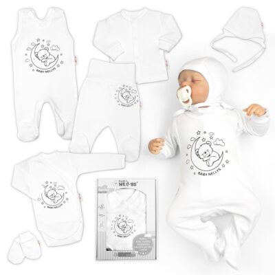 Súpravička do pôrodnice 6D, Medvedík na mesiaci veľ. 62