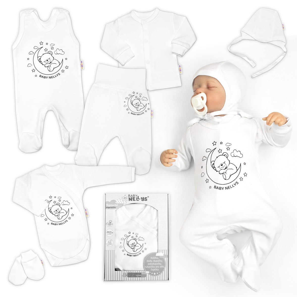 Súpravička do pôrodnice 6D, Medvedík na mesiaci