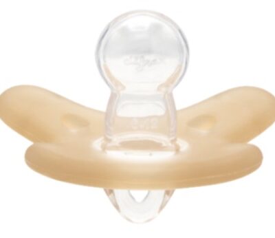 Symetrický silikónový cumlík Canpol Babies, 0-6 m, oranžový