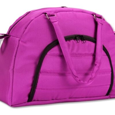 Baby Nellys: Taška na kočík ADELA LUX (amarantová)