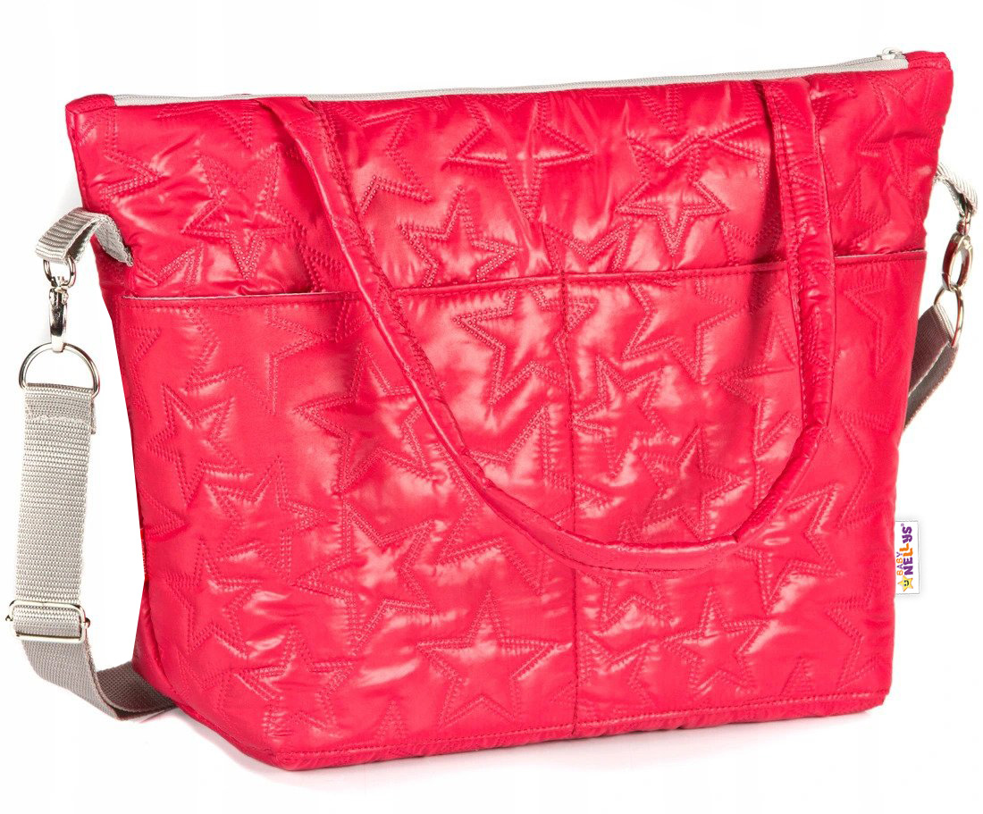 Baby Nellys: Taška na kočík Star (červená)