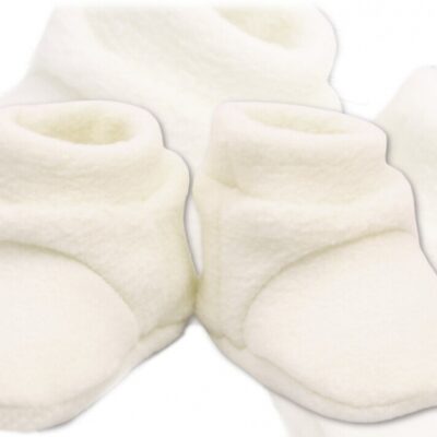 POLAR: Biele topánočky/ponožky