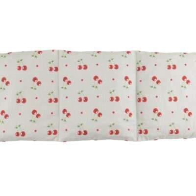 Trojkomorový nahrievací pás s čerešňovými kôstkami, termofor - Cherry life, sivý