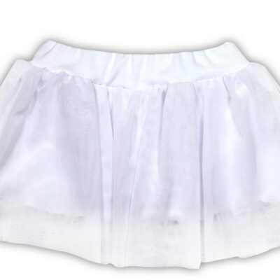 Tutu suknička NICOL KVETINKA - biela, vel. 80